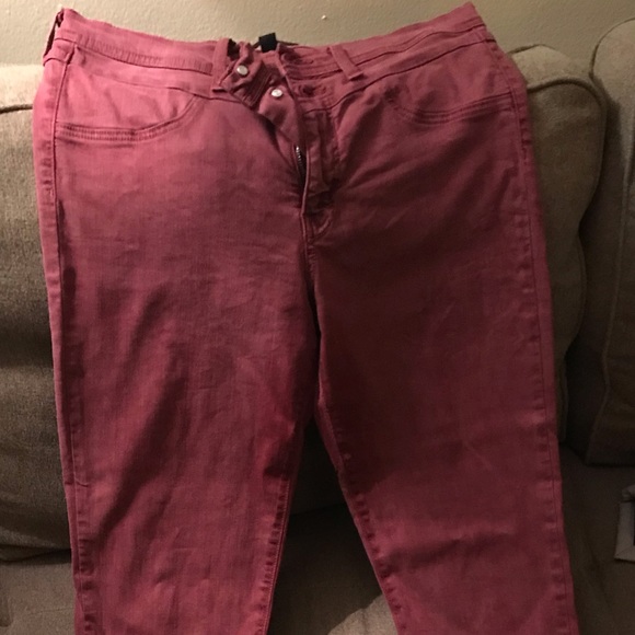 Red Flying Monkey skinny jeans - Picture 1 of 3